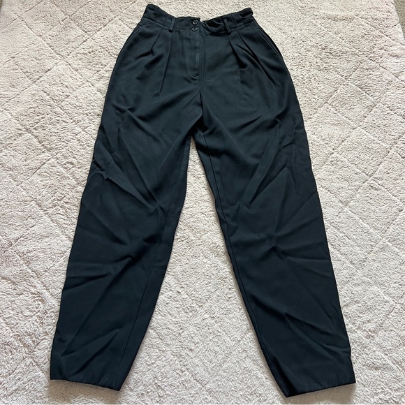 Giorgio‎ Armani 100% Wool Pants Women’s Italian Size 46 - Picture 3 of 8